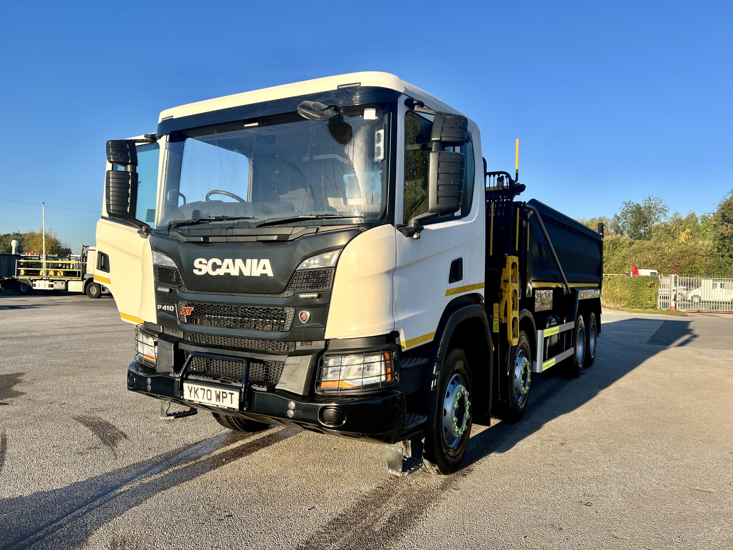 AFD Transport Scania grab lorry serving Haywards Heath